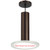 Satco 62-1304 9 in.; Blink Pendant Kit; Bronze Finish