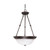 Satco 60-211 3 Light; 15 in.; Pendant; Alabaster Glass