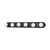 Satco 60-306 6 Light; 36 in.; Vanity; Racetrack Style