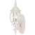 Satco 60-885 Central Park; 1 Light; 20 in.; Wall Lantern with Clear Beveled Glass