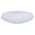 Satco 62-1218 19 inch; Flush Mounted LED Fixture; CCT Selectable; Round; White Acrylic