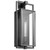 Satco 60-7545 Exhibit; 1 Light; Large Wall Lantern; Matte Black Finish with Clear Beveled Glass