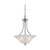 Satco 60-4147 Surrey; 3 Light; Pendant Fixture with Frosted Glass