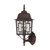 Satco 60-4925 Banyan; 1 Light; 17 in.; Outdoor Wall with Clear Water Glass; Bronze Finish
