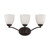 Satco 60-5133 Patton; 3 Light; Vanity Fixture with Frosted Glass