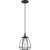 Satco 60-5501 Vintage; 1 Light; Caged Pendant; Vintage Lamp Included