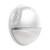 Satco 65-752 LED Small Round Wall Pack; 20W; CCT Selectable; Bypassable Photocell; 120-277 Volt; White Finish