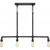 Satco 60-5794 Iron; 4 Light; Trestle; Industrial Bronze Finish