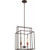 Satco 60-5852 Lake; 2 Light; 14 in.; Square Pendant; Forest Bronze with Copper Accents Finish