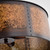 Satco 60-5894 Kettle; 4 Light; Pendant with 60W Vintage Lamps Included; Weathered Brass Finish
