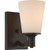 Satco 60-5921 Laguna; 1 Light; Vanity with White Glass