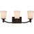 Satco 60-5923 Laguna; 3 Light; Vanity with White Glass