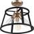 60-6643 - CHASSIS 3 LT SEMI FLUSH MOUNT - Nuvo