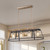 CHASSIS 4 LIGHT ISLAND PENDANT