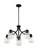 SKYBRIDGE 5 LIGHT CHANDELIER