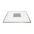Satco 62-1530 31.5 watt; 17" Flush Mount LED Fixture; Square Shape; Brushed Nickel Finish