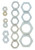 16 ASST STEEL LOCKNUTS