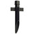 2" PVC MOUNT POST W/BLACK CAP