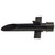 2" PVC MOUNT POST W/BLACK CAP