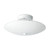 Satco SF77-823 2 Light - 12" - Ceiling Fixture - White Round - White Finish