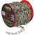 Satco 79-210 8 Ga. Chain; Nickel Finish; 100 ft. to Reel; 1 Reel To Master; 35lbs Max Satco 79-210 8 Ga. Chain; Nickel Finish; 100 ft. to Reel; 1 Reel To Master; 35lbs Max