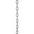 Satco 79-457 8 Ga. Chain; Black Finish; 1 yd. Len; 11/2 in.; Link Len; 7/8 in.; Link Wid; 1/8 in.; Thick; 100 yd./Ctn; 35lbs Max