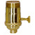 Satco 80-1060 On-Off Turn Knob Socket with Matching Finish Removable Knob