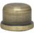 Satco 80-1518 1/2" Finial; Zinc Die Cast 1/4-27; Antique Brass Finish