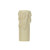 Satco 80-1628 Edison Base Resin Half Drip; Ivory Finish; 1-1/4" Inside Diameter; 1-9/16" Outside Diameter; 4" Height