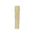 Satco 80-1629 Candelabra Base Resin Half Drip; Ivory Finish; 7/8" Inside Diameter; 1-5/32" Outside Diameter; 6" Height