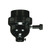 Satco 80-2062 On-Off Turn Knob; Smooth Phenolic (3 Piece); 1/8 IP Cap With Set Screw; 2-1/4" Height; 1-1/2" Diameter; 660W; 250V