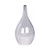 Satco 80-2103 Polished Tear Drop Finial; Nickel Finish; 1-1/2" Height; 1/8 IP