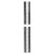 Satco 80-2363 3/8 IP Steel Nipple; Zinc Plated; 36" Length; 5/8" Wide