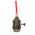 Satco 80-2380 Medium base lampholder; 4pc. Solid brass; prewired; On/Off; Uno ring; 10ft. 18/2 SVT Red Cord; Dark antique brass finish