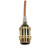 Satco 80-2459 Keyless Lampholder; 4 Piece Stamped Solid Brass; Prewired; 2 Uno Rings; 2 Bushings; Gold Wire; Polished Brass Finish; 660W; 250V