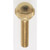 Satco 90-037 Solid Brass Thumb Screw; Burnished and Lacquered; 8/32 Ball Head; 5/8" Length