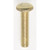 Satco 90-059 Steel Knurled Head Thumb Screws; 8/32; 3/4" Length; Brass Plated