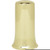 Satco 90-137 Steel Finial; 1/4-27; 1-1/2"; Brass Plated