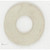 Satco 90-156 Rubber Washer; 1/8 IP Slip; White Finish; 2" Diameter