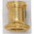 Satco 90-163 Solid Brass Necks And Spindles; Burnished And Lacquered; 13/16" x 7/8"; 1/8 Slip