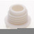 Satco 90-325 Plastic Bushing; 1/4 IP Male; White Finish