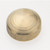 Satco 90-551 Brass Lock-Up Cap; 1/8 IP; 9/16" Diameter; 1/4" Height; Burnished And Lacquered