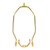 Satco 90-557 Heavy Duty Harp; Polished Brass Finish; 12-1/2" Height; 1/8 IP Saddle; 1/4-27 Thread; 125 Carton