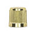 Satco 90-798 Plastic Dimmer Knob; Gold Finish
