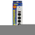 Satco 91-222 6 Outlet Professional Metal Surge Strip; 4 Foot Cord; 14/3 SJT; Indoor Use Only; 540 Joules; 15A-120V; 1800W