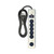91-235 - 6 Outlet Metal Surge Strip; 6 Foot 14/3 SJT With Straight Plug; 1200 Joules; 15A-120V; 1875W - Satco