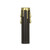 Satco 90-1510 Plastic Drip Candle Cover; Black Plastic With Gold Drip; 13/16" Inside Diameter; 7/8" Outside Diameter; 2" Height