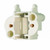 Satco 90-1543 Horizontal Snap-In Socket; 2-Pin Lamps; GX23 And GX23-2 Base For: CF13DS And CF13DD; 75W; 600V