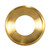 Satco 90-1612 Turned Brass Check Ring; 1/4 IP Slip; Unfinished; 1" Diameter