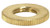 3/4" BRASS RND KN LOCKNUT UNF